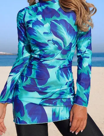 Rochie de plaja SHEIN, albastru