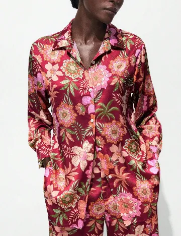 Camasa SHEIN, floral print