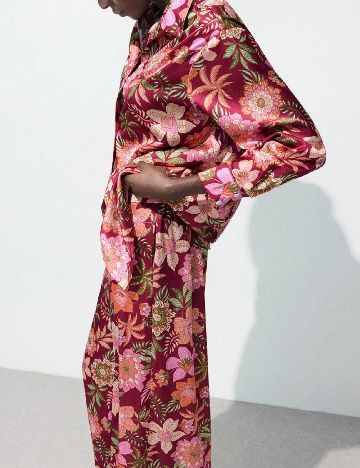 Camasa SHEIN, floral print