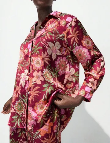 Camasa SHEIN, floral print