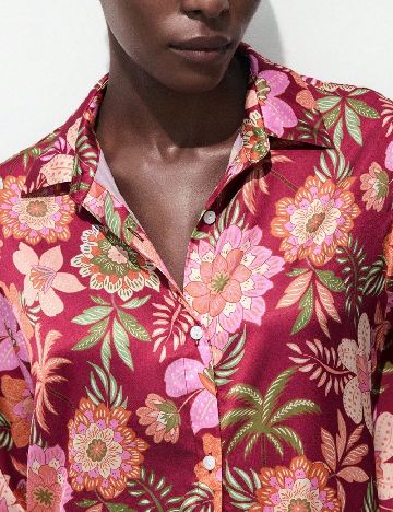 Camasa SHEIN, floral print