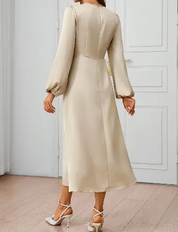 Rochie medie SHEIN, bej