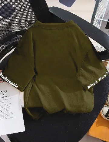 Tricou Shein Kids, verde