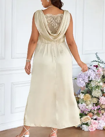 Rochie lunga SHEIN CURVE, bej