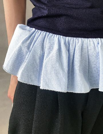 Bluza Friful, bleumarin