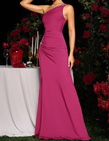 Rochie lunga Emery Rose, roz