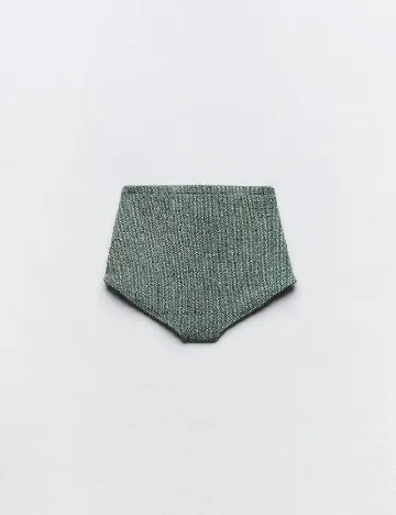 Pantaloni scurti Zara, verde