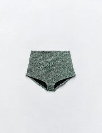 Pantaloni scurti Zara, verde