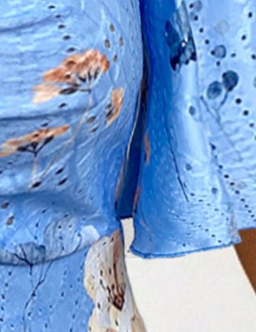 Bluza SHEIN CURVE, albastru