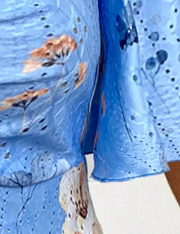 Bluza SHEIN CURVE, albastru