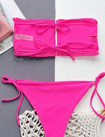 Costum de baie SHEIN, roz