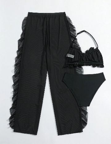 Costum de baie Shein Kids, negru