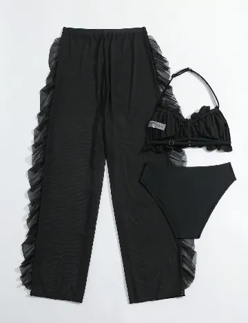 Costum de baie Shein Kids, negru