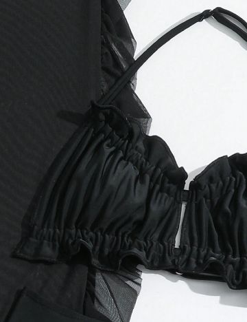 Costum de baie Shein Kids, negru