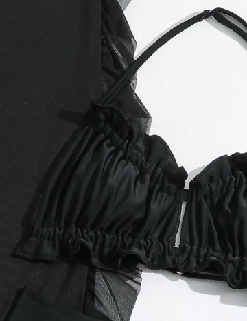 Costum de baie Shein Kids, negru