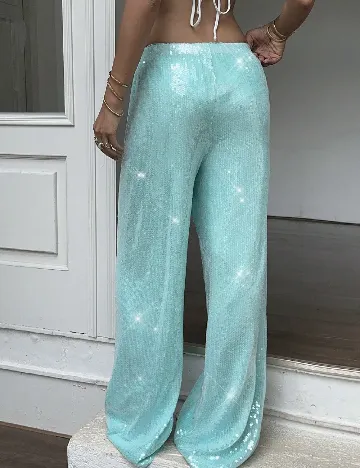 Pantaloni SHEIN, albastru