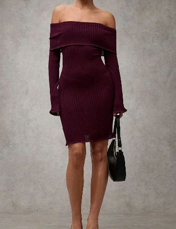 Rochie scurta SHEIN, visiniu