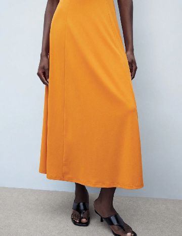 Rochie lunga SHEIN, portocaliu