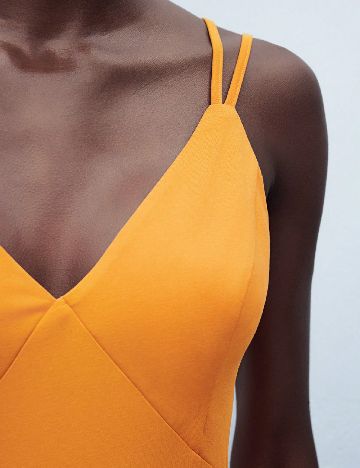 Rochie lunga SHEIN, portocaliu