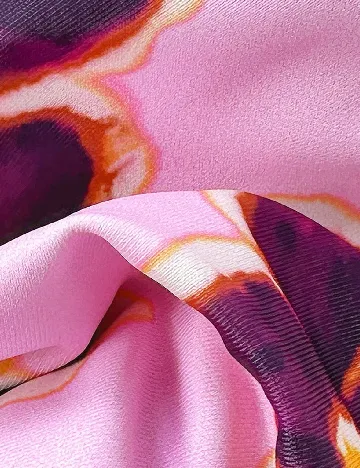 Costum de baie SHEIN CURVE, roz