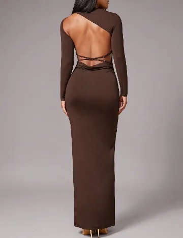 Rochie lunga SHEIN, maro