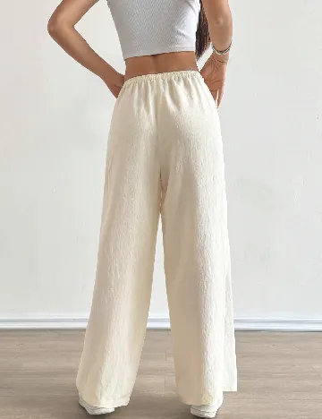 Pantaloni SHEIN, crem