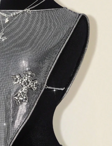 Compleu SHEIN, argintiu