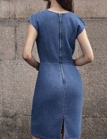 Rochie scurta SHEIN, albastru