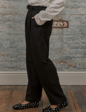 Pantaloni Musera, negru