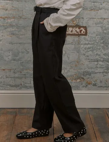 Pantaloni Musera, negru