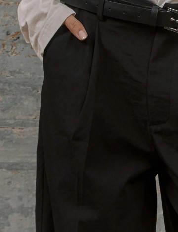 Pantaloni Musera, negru