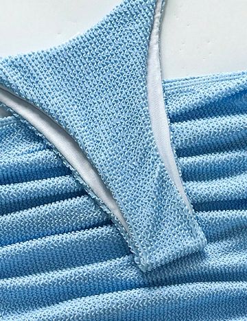 Costum de baie SHEIN, albastru