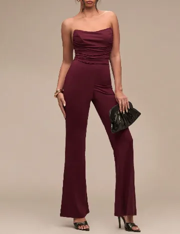 Salopeta SHEIN, visiniu