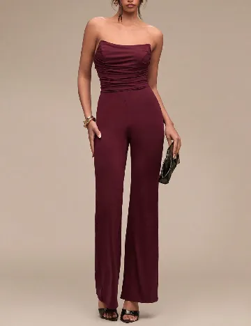 Salopeta SHEIN, visiniu