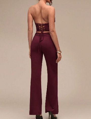 Salopeta SHEIN, visiniu