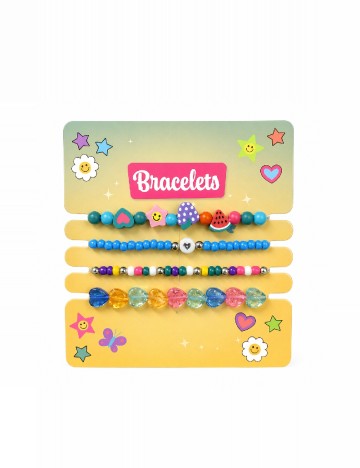 Set Bratari 4 bucati Durabo, mix culori