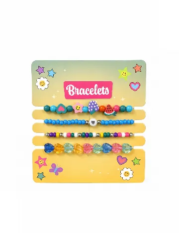 Set Bratari 4 bucati Durabo, mix culori