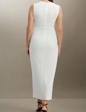 Rochie lunga SHEIN CURVE, alb