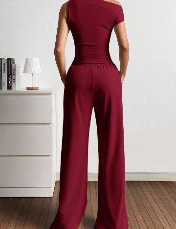 Compleu SHEIN CURVE, visiniu