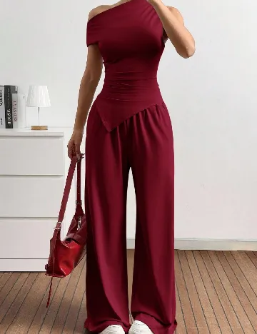 Compleu SHEIN CURVE, visiniu