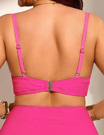 Sutien de baie SHEIN CURVE, roz