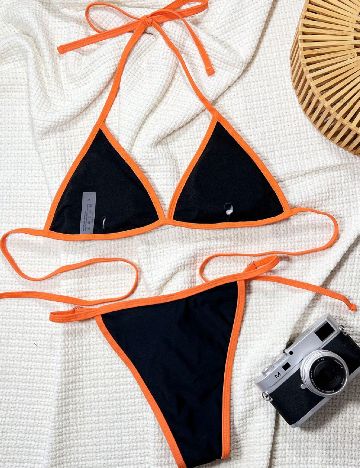 Costum de baie SHEIN, negru