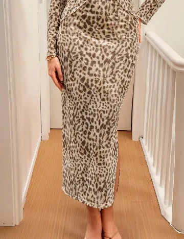 Fusta SHEIN, animal print