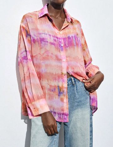 Camasa SHEIN, mix culori