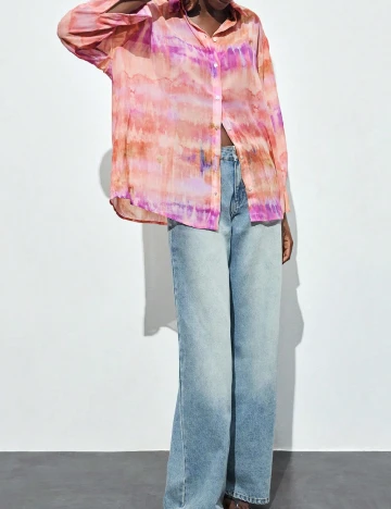 Camasa SHEIN, mix culori