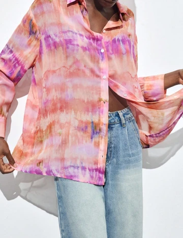 Camasa SHEIN, mix culori