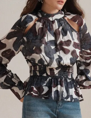 Bluza Anewsta, mix culori