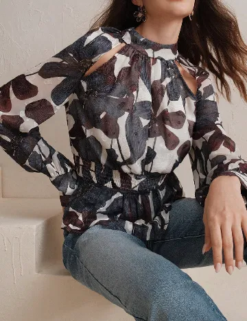 Bluza Anewsta, mix culori