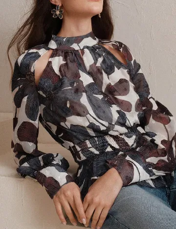 Bluza Anewsta, mix culori