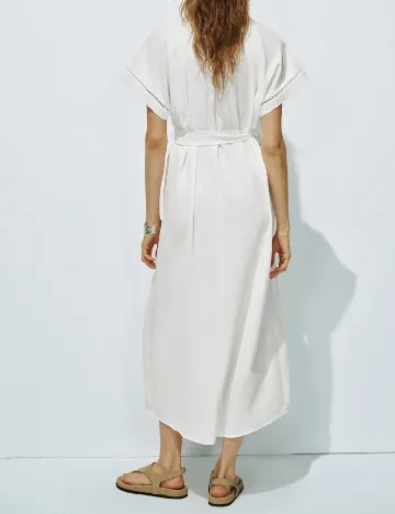 Rochie medie SHEIN, alb